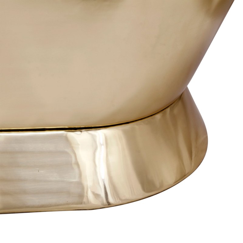 Coppersmith Slanting Base Brass Nickel Freestanding Bath