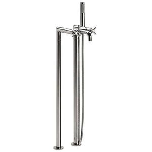 Roca Loft Floor Mounted Bath Shower Mixer Chrome A5A2743C00