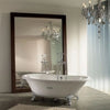 Roca Eliptico White Cast Iron Clawfoot Freestanding Bath 1700 x 850 A233650007