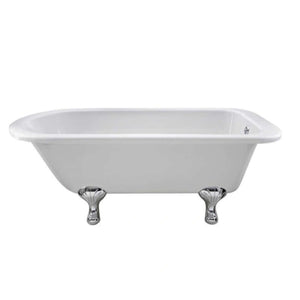 Bayswater Sutherland White Clawfoot Single End Freestanding Bath 1700 x 750 BAYB103