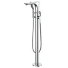 Aqua Myia Freestanding Bath Shower Mixer Kit Chrome W001967 T1968