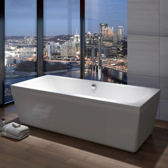 Trojan London De Encapsulated Baseboard White NTH Bath 1800 x 800 TROJANLOND1800