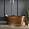 BC Designs Antique Copper Freestanding Boat Bath All Sizes