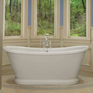 BC Designs 1800mm x 800mm Acrylic Freestanding Boat Bath