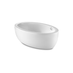 Roca Georgia Gloss White Freestanding Bath 1850 x 1000 A248159001