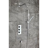 Triple Handle Concealed Valve WRAS approved Shower Valve