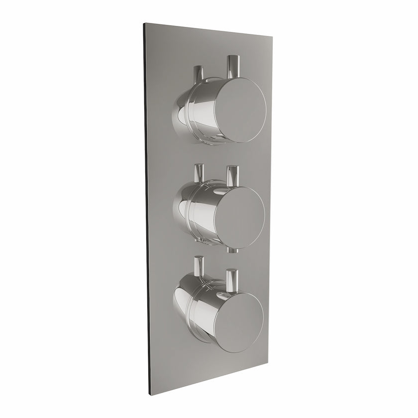 Triple Handle Concealed Valve DIVERTER WRAS approved Shower Valve