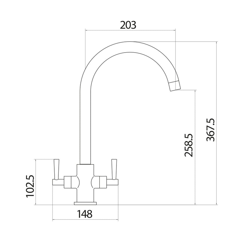 Kingston Kitchen Tap
