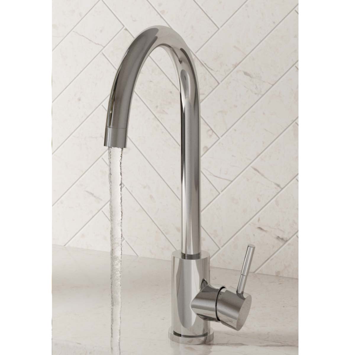 Manhattan Stainless Steel Kitchen Mixer Tap