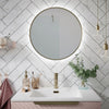 Macie 600 LED Round Mirror