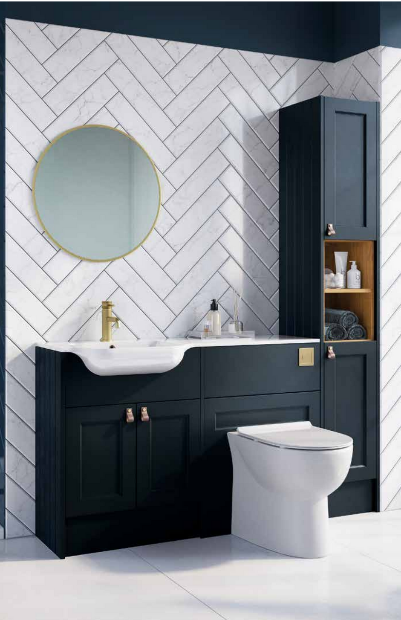 Slimline Toilet Roll exc holder bathlux.co.uk