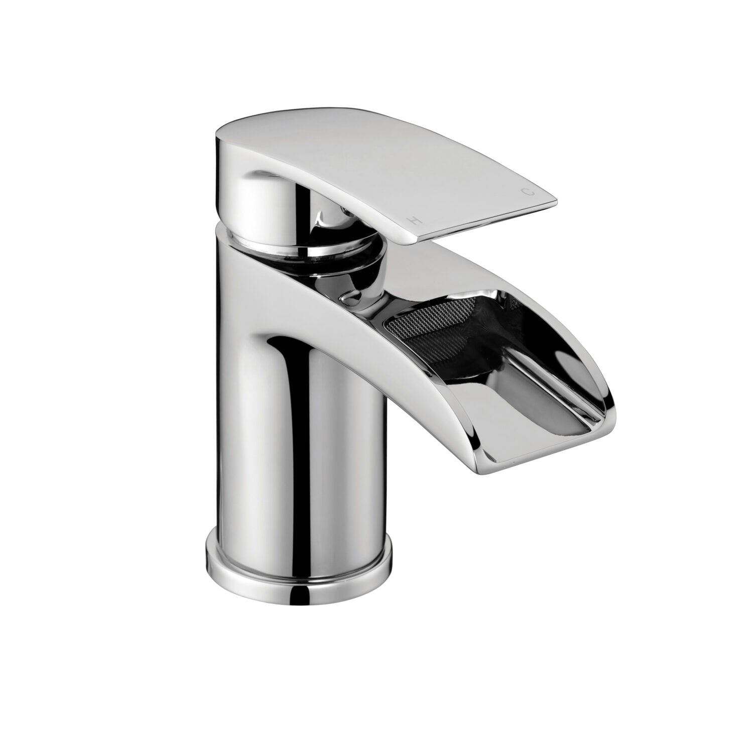 Monument Mono Basin Mixer with Push Waste