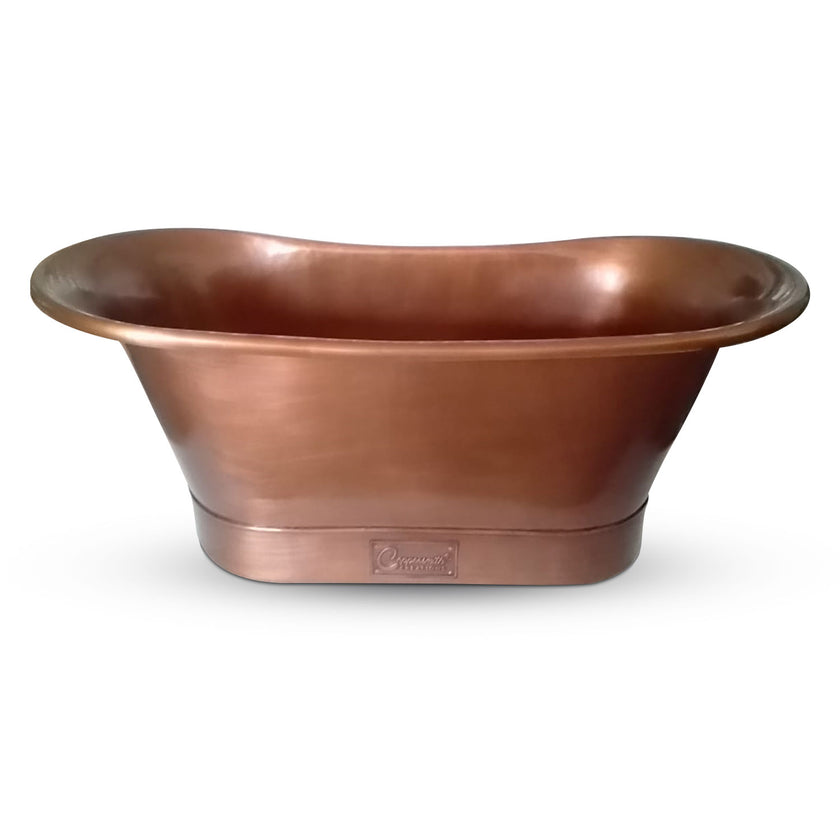 Coppersmith Creations Antique Copper Freestanding Bath
