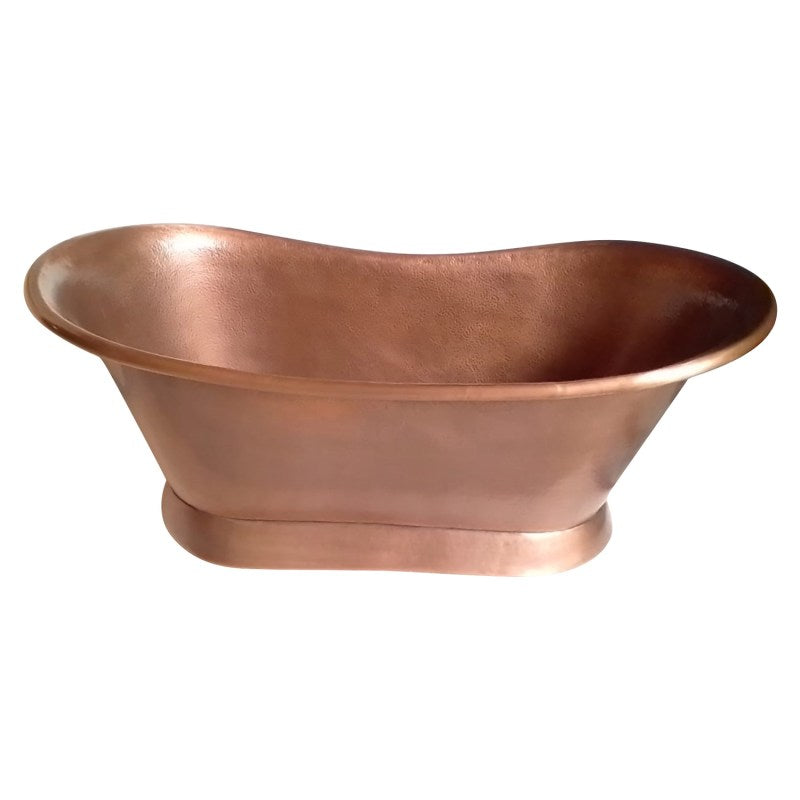 Coppersmith Creations Copper Antique Hammered Freestanding Bath