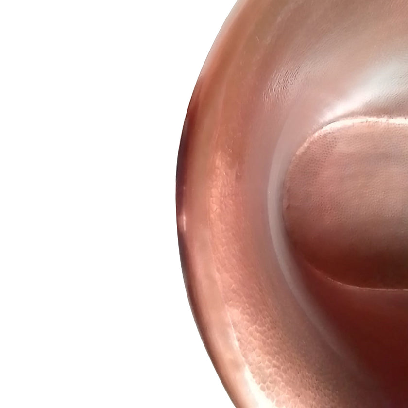 Coppersmith Creations Copper Antique Hammered Freestanding Bath