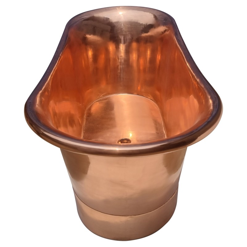 Coppersmith Creations Copper Freestanding Bath