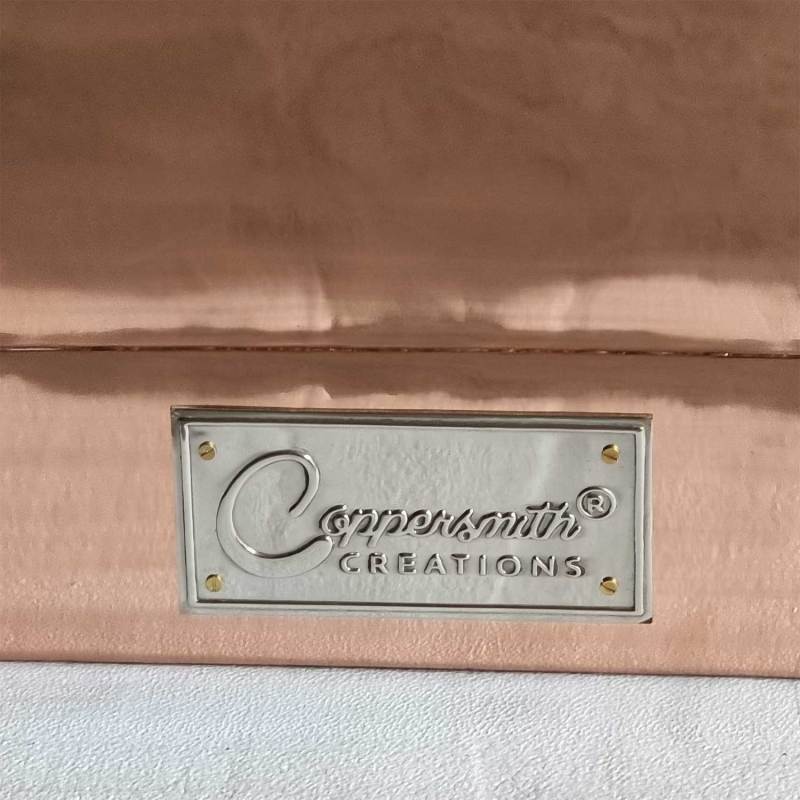 Coppersmith Creations Copper Freestanding Bath Nickel Inside