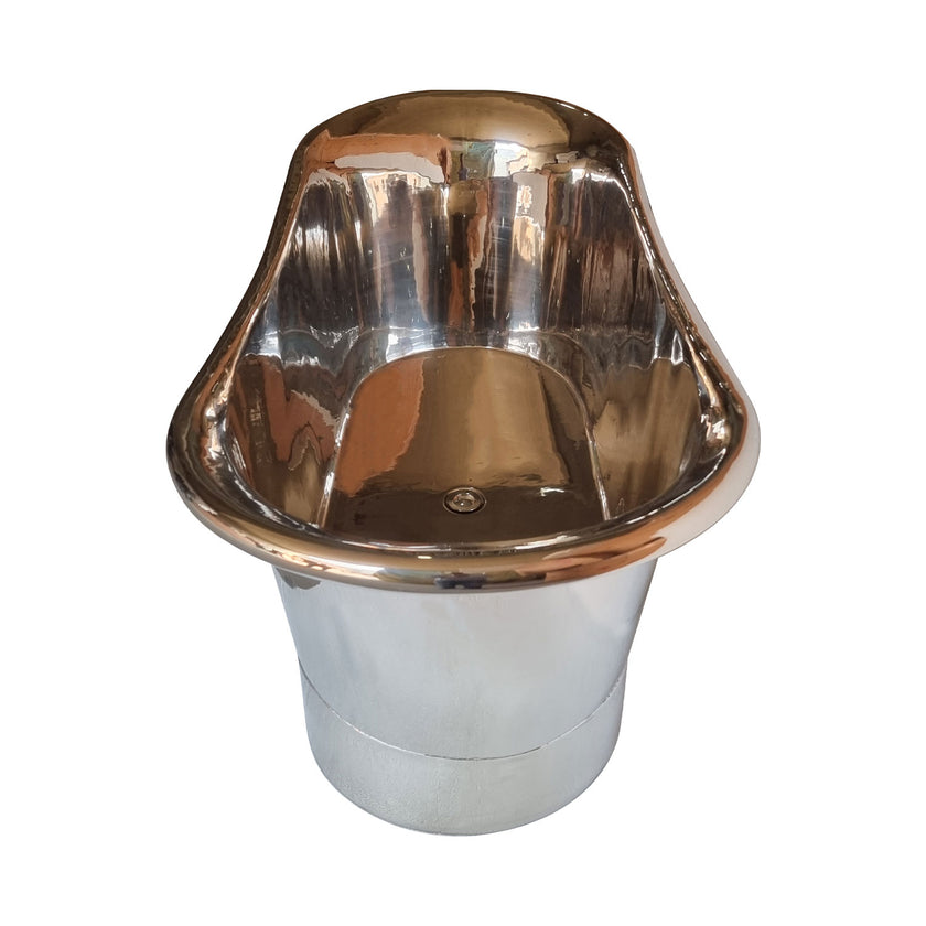 Coppersmith Creations Copper Nickel Freestanding Bath