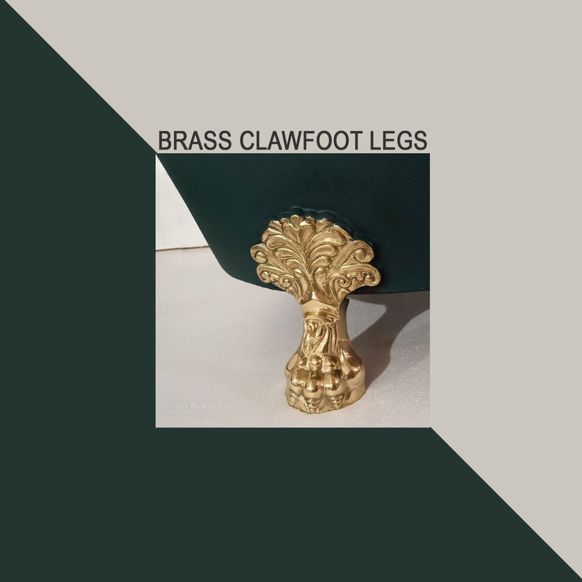 Coppersmith Creations Hammered Copper Clawfoot Blue Green Freestanding Bath