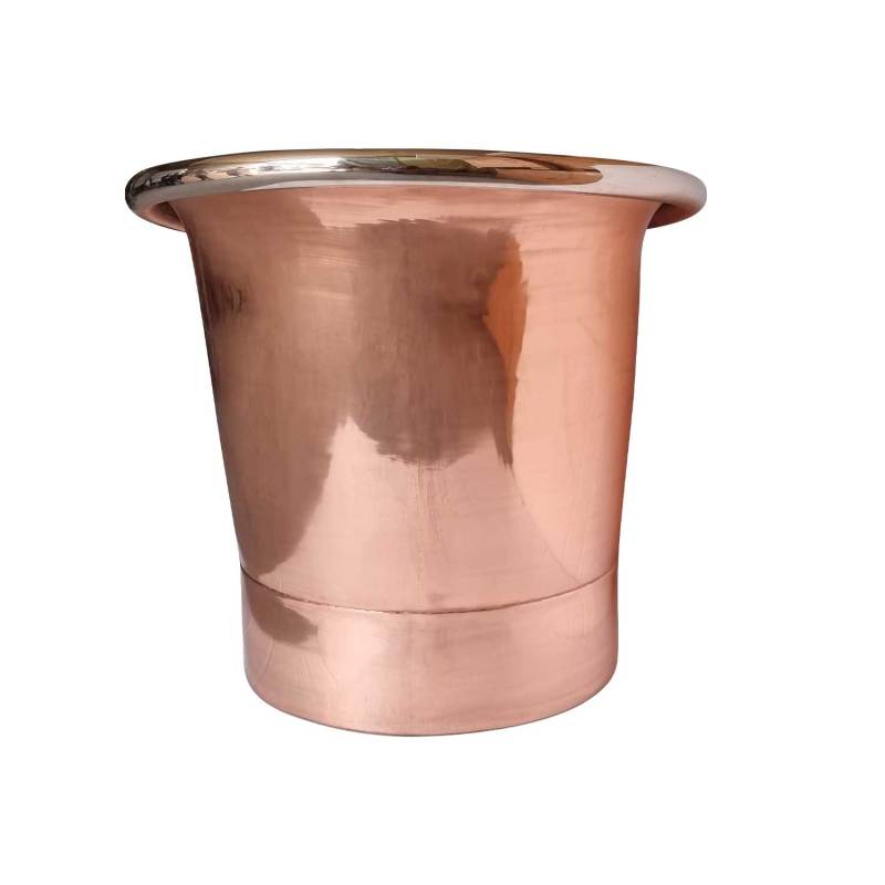 Coppersmith Creations Copper Freestanding Bath Nickel Inside