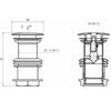BC Designs Push Down Unslotted Basin Waste