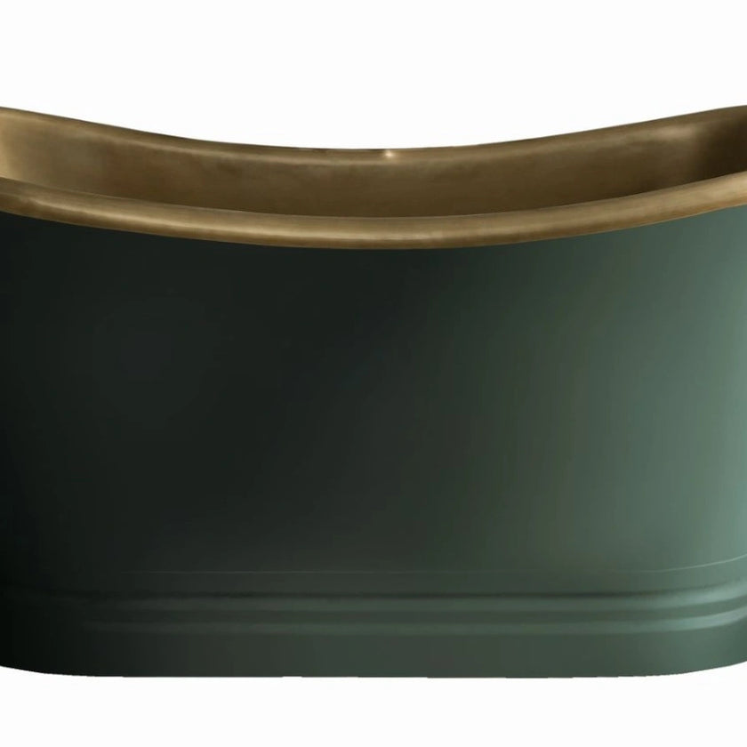 BC Designs Brass Freestanding Boat Bath