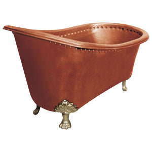 Coppersmith Bathtub Clawfoot Design Copper Freestanding Bath