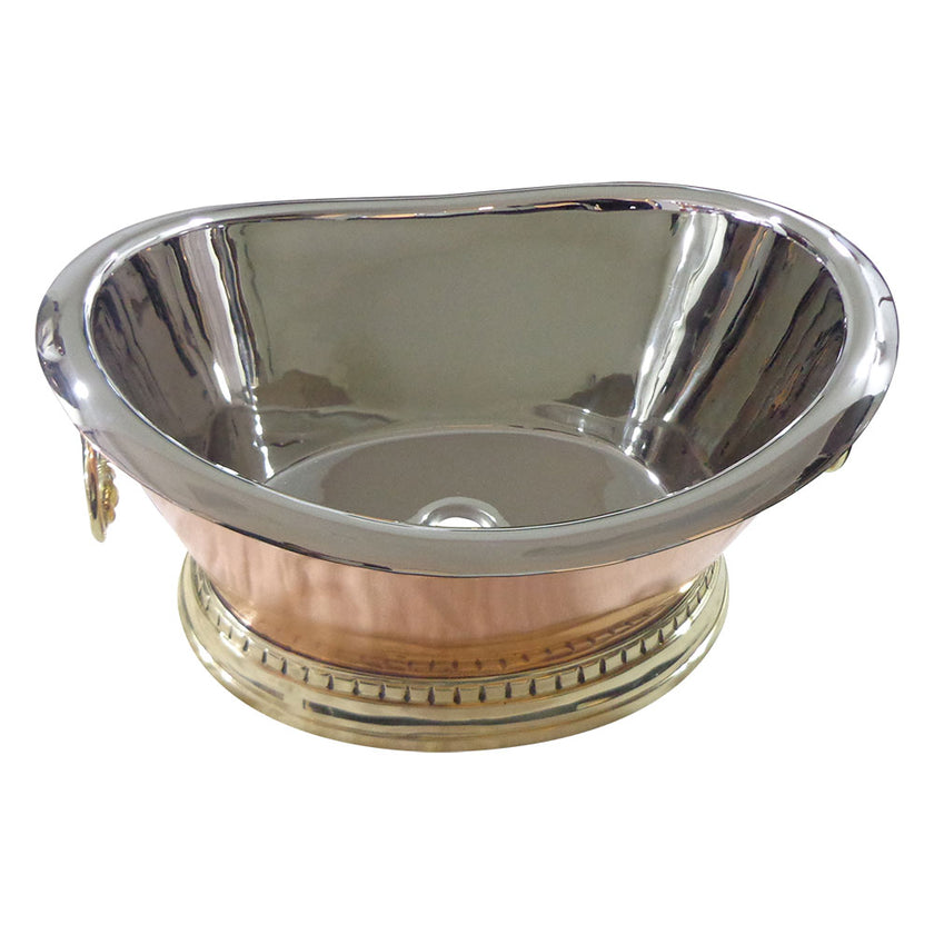 Beverage Tub Style Copper Sink