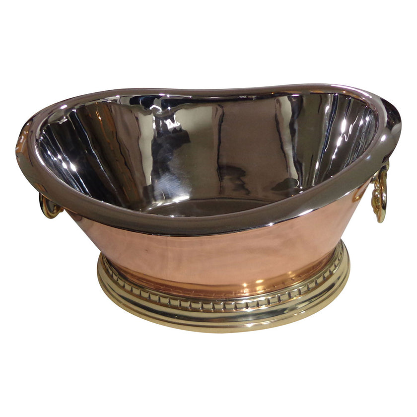 Beverage Tub Style Copper Sink
