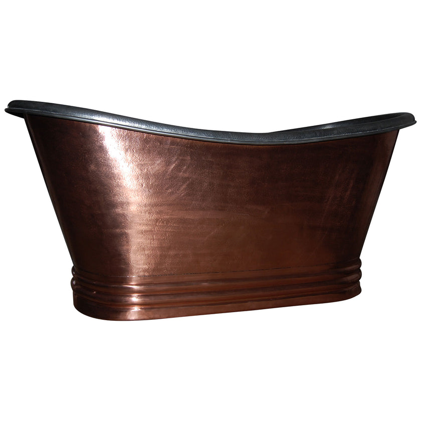 Coppersmith Copper Nickel Freestanding Bath