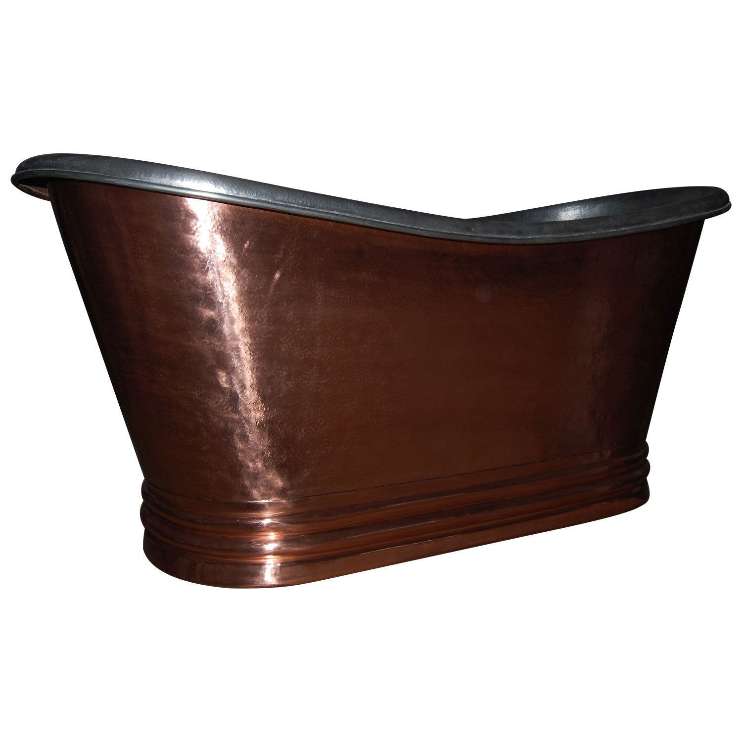 Coppersmith Copper Nickel Freestanding Bath