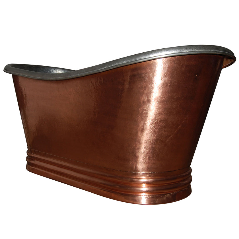 Coppersmith Copper Nickel Freestanding Bath