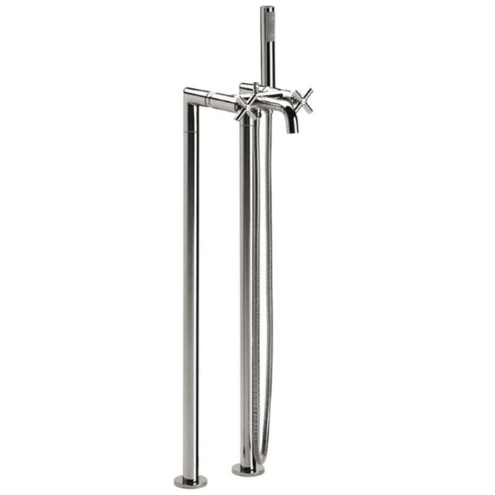 Roca Loft Floor Mounted Bath Shower Mixer Chrome A5A2743C00