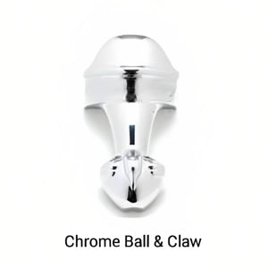 April Zinc Chrome Bath Leg Set