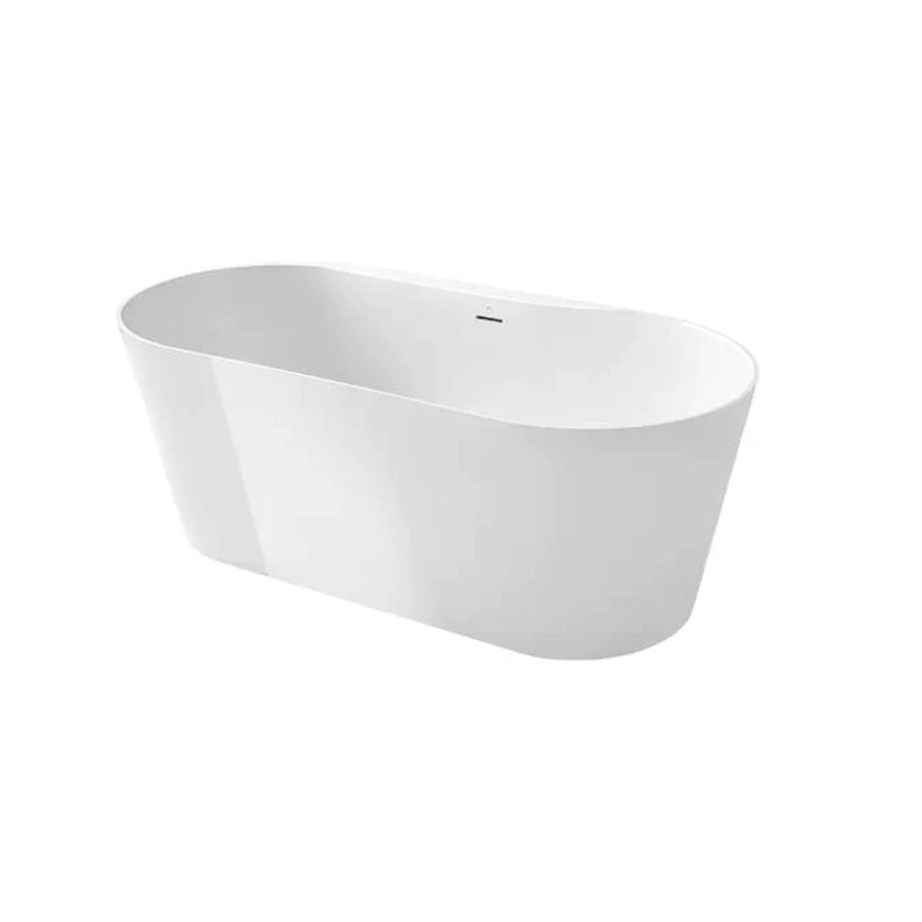 Roca Raina Double Ended Freestanding Bath Beige 1590 x 790