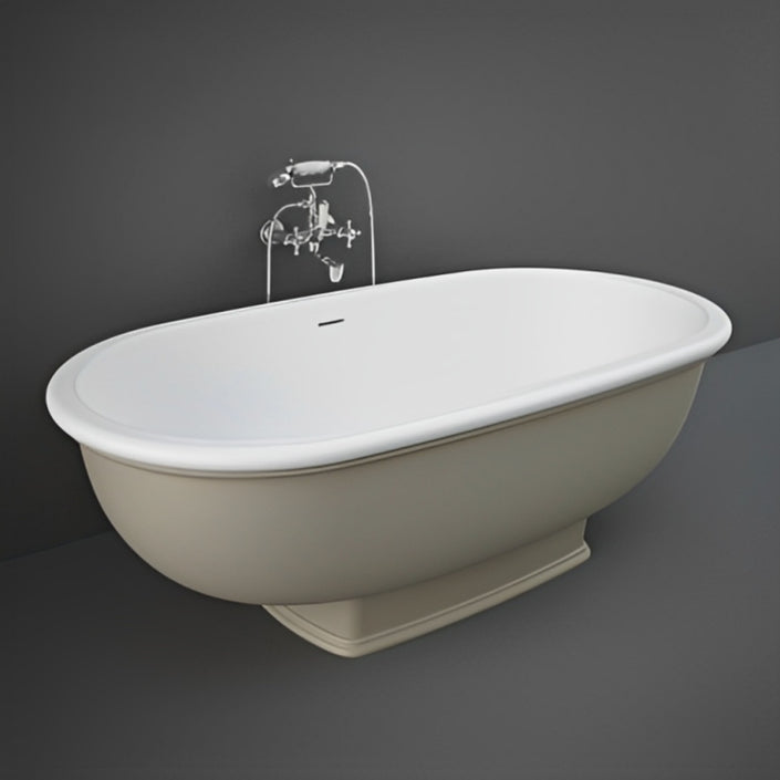 Rak Washington Cappuccino Freestanding Bath 1560 x 810 WTBT15681514