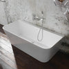 Aqua Mono Gloss White Freestanding Bath 1700 x 800