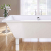 Royce Morgan Clarence 1690 x 745mm Freestanding Bath With Chrome Feet