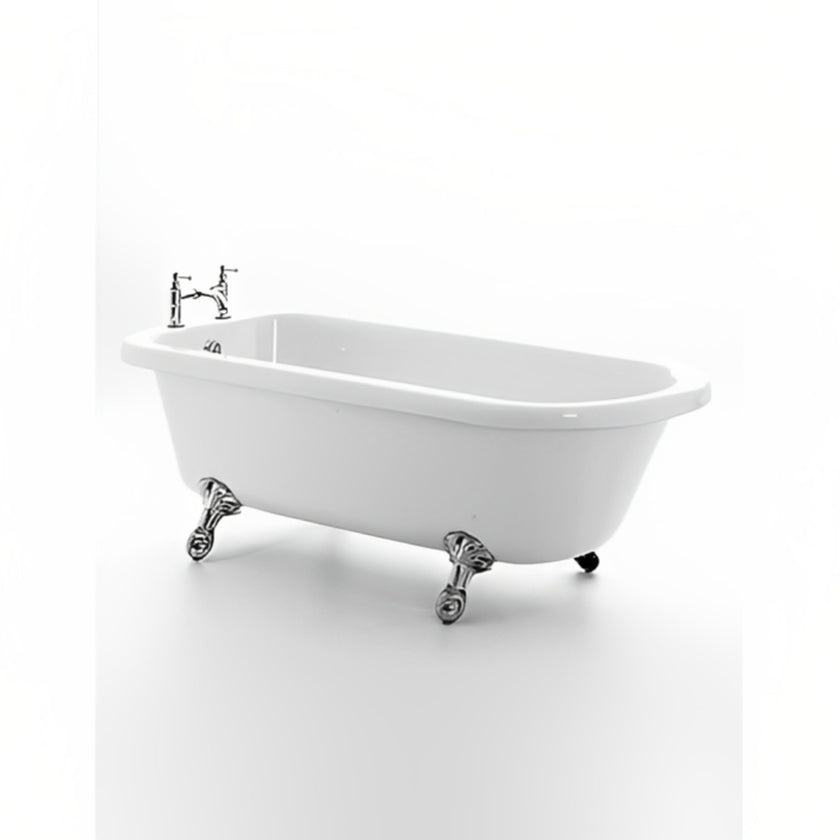 Royce Morgan Lambeth Clawfoot Freestanding Bath 1665mm