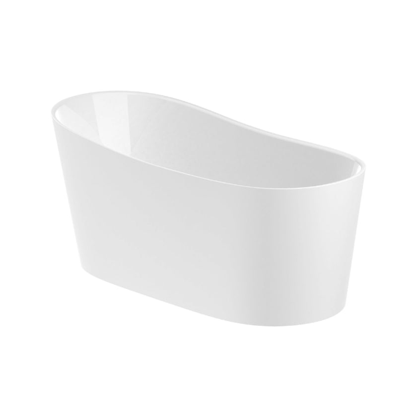 Roca Maui Round Gloss White Freestanding Bath All Colours 1500 x 700