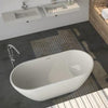 Aqua Fira Stone Gloss White Freestanding Bath All Sizes