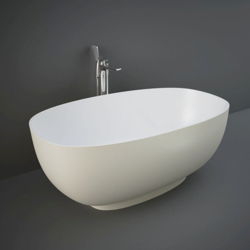 RAK Cloud Freestanding Bath Greige 1400 x 753 CLOBT14075505