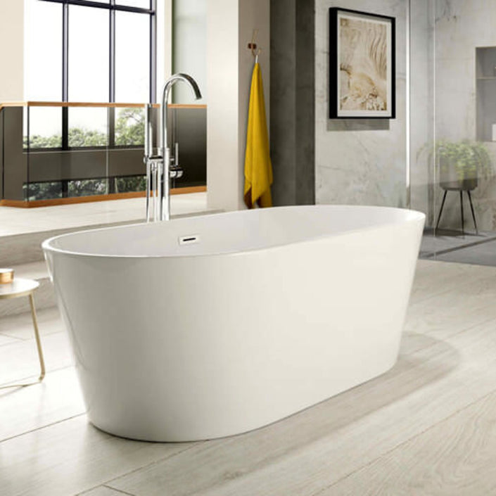 Trojan Hampton Twin Skin Gloss White Freestanding Bath All Sizes