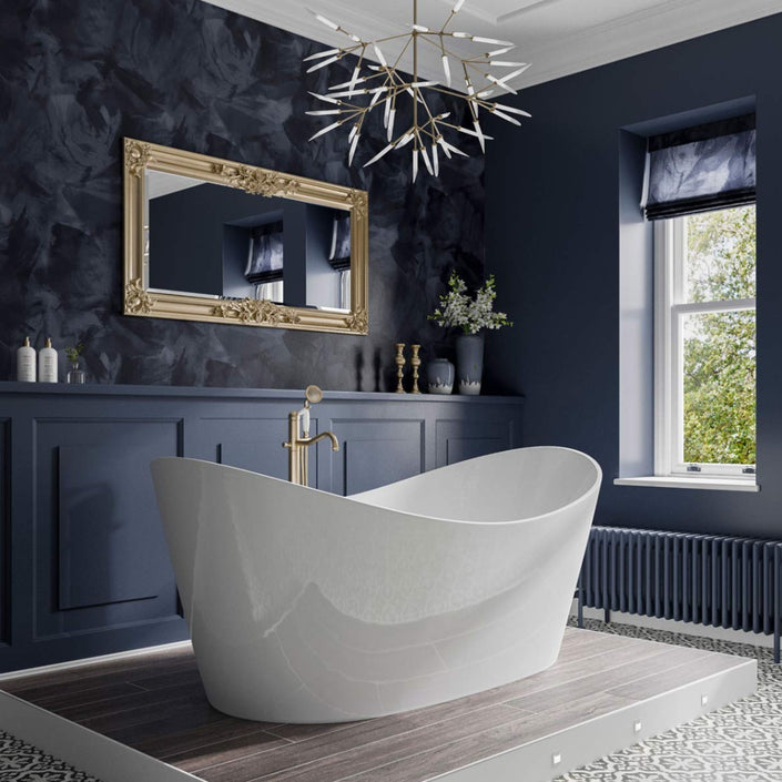 Trojan Emerald Twin Skin Gloss White Freestanding Bath All Sizes