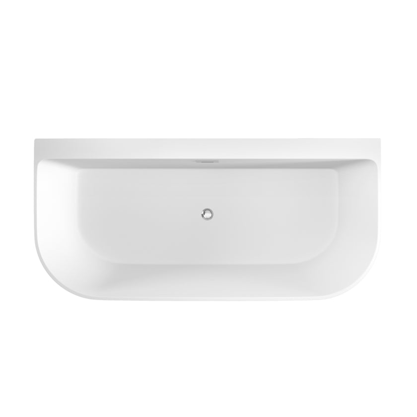 Trojan Darlington Twin Skin Gloss White Freestanding Bath 1700 x 800