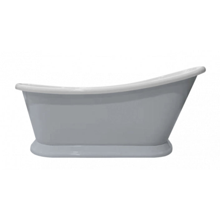 Bayswater Slipper Boat Bath Plummett Grey 1700x750 BAYB116