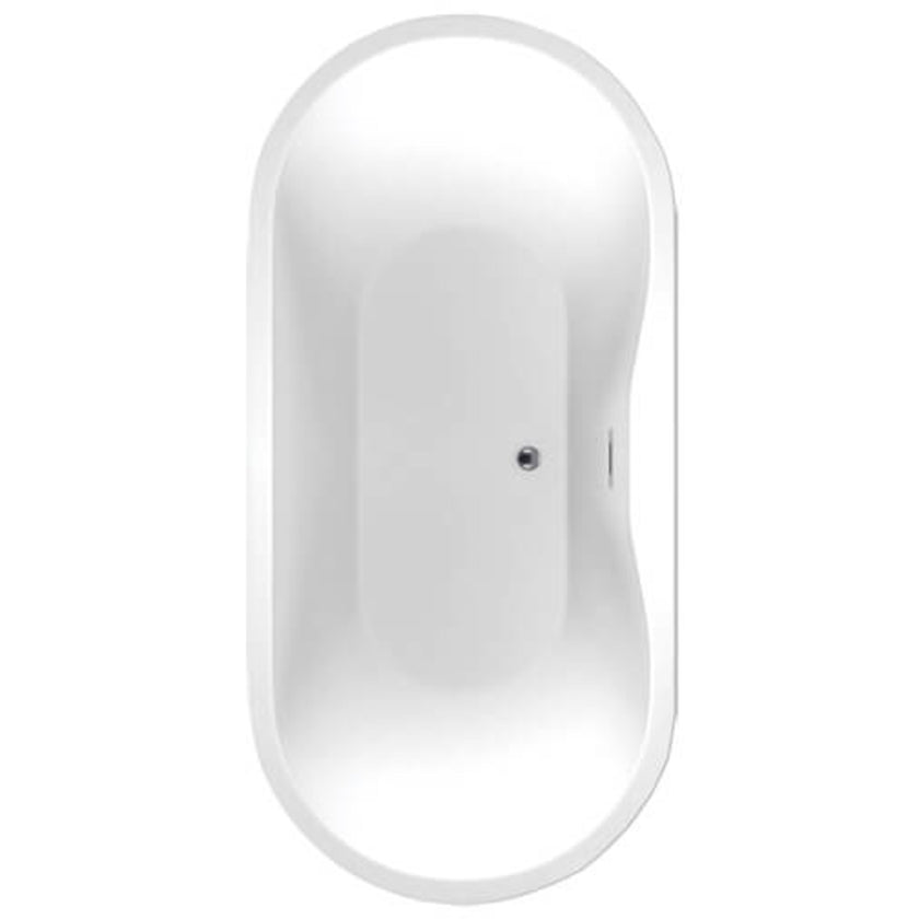 Trojan Alcora Twin Skin Gloss White Freestanding Bath All Sizes
