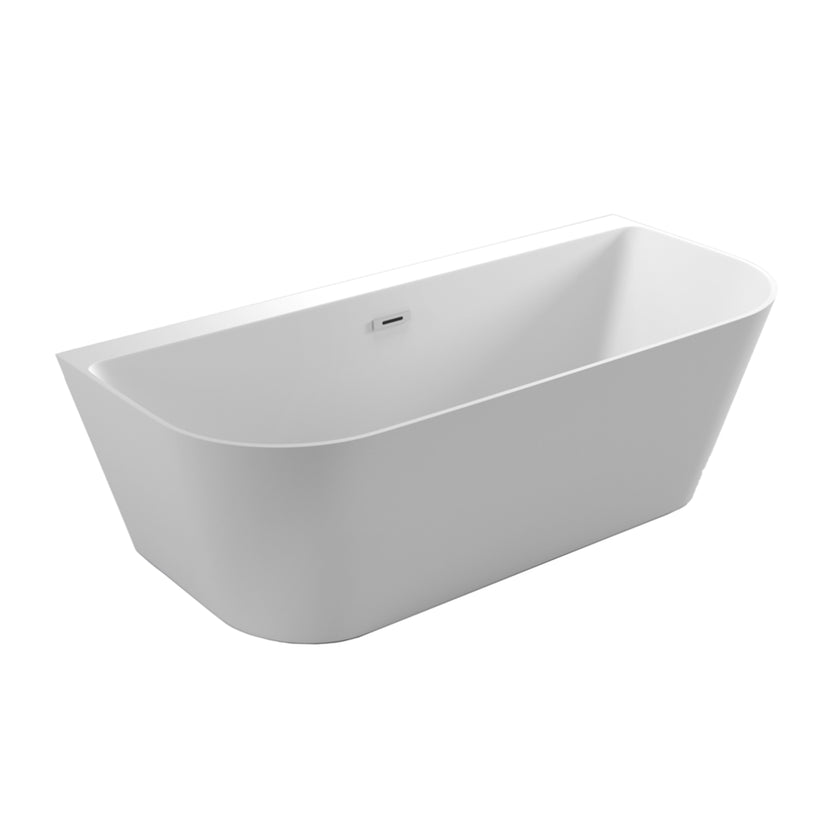 Trojan Darlington Twin Skin Gloss White Freestanding Bath 1700 x 800