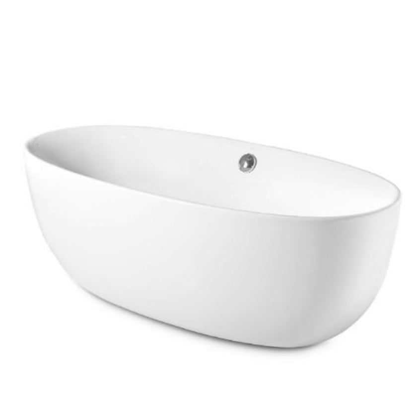 Roca Virginia One Piece Gloss White Freestanding Bath 1700 x 800 A248313000