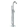 Aqua Pano Freestanding Bath Shower Chrome Hand Shower P00561 T7368